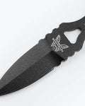Black Mini SOCP® Dagger - Close-up Blade Detail | Benchmade Knife Co.