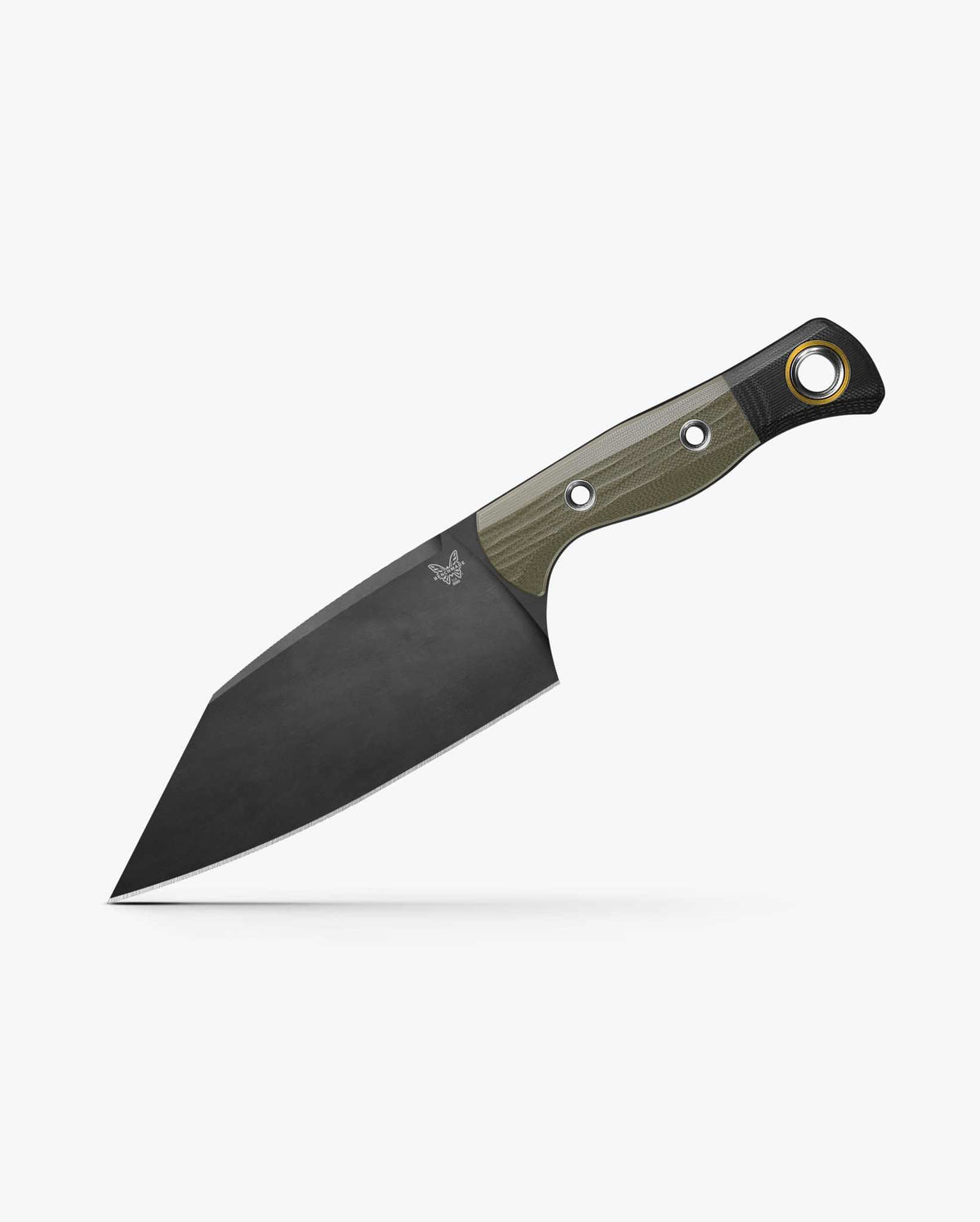 Station Knife | OD Green G10 - Angled Side View | Benchmade Knife Co.