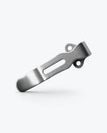 Mini Deep-Carry Pocket Clip Satin - Angled Side View | Benchmade Knife Co.