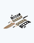 Eighth product image showing an exploded view of the knife