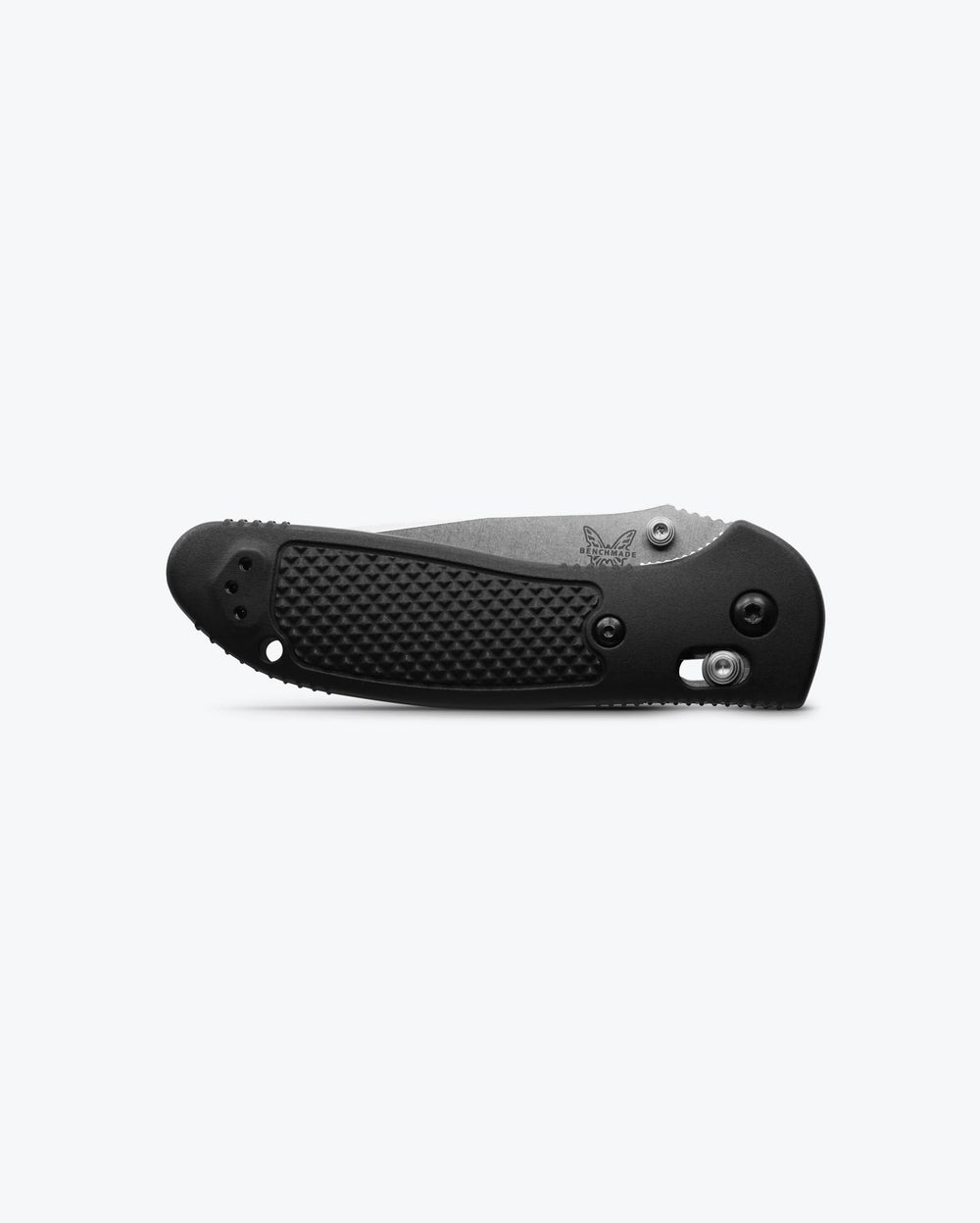 Benchmade Griptilian Black Grivory Drop-point - Closed Side View | Benchmade Knife Co.