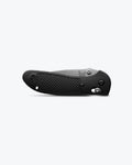 Benchmade Griptilian Black Grivory Drop-point - Closed Side View | Benchmade Knife Co.