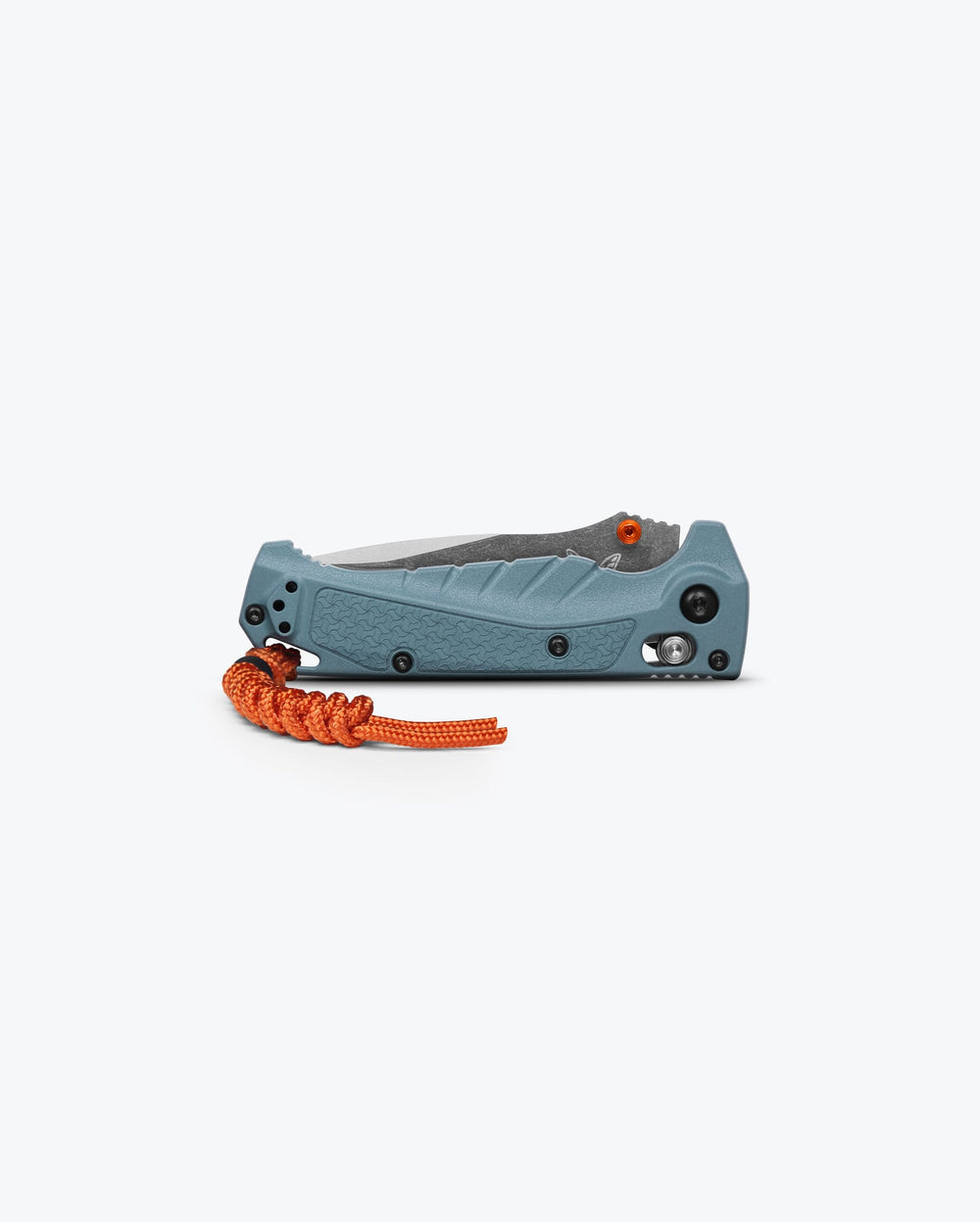 Mini Adira™ Depth Blue Grivory® Drop-point - Closed Side Profile | Benchmade Knife Co.