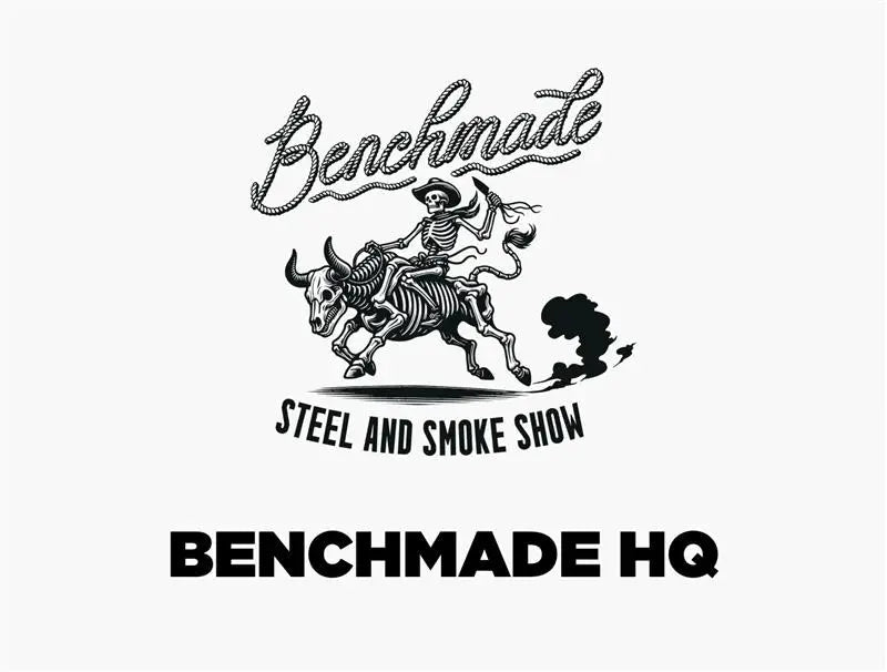Benchmade Steel and Smoke Show Event Logo - Skeleton Rodeo Graphic | Benchmade Knife Co.