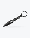 Black Mini SOCP® Dagger - Angled Side Profile | Benchmade Knife Co.