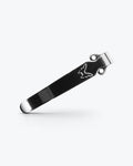 Satin Steel Deep-Carry Pocket Clip - Angled View | Benchmade Knife Co.