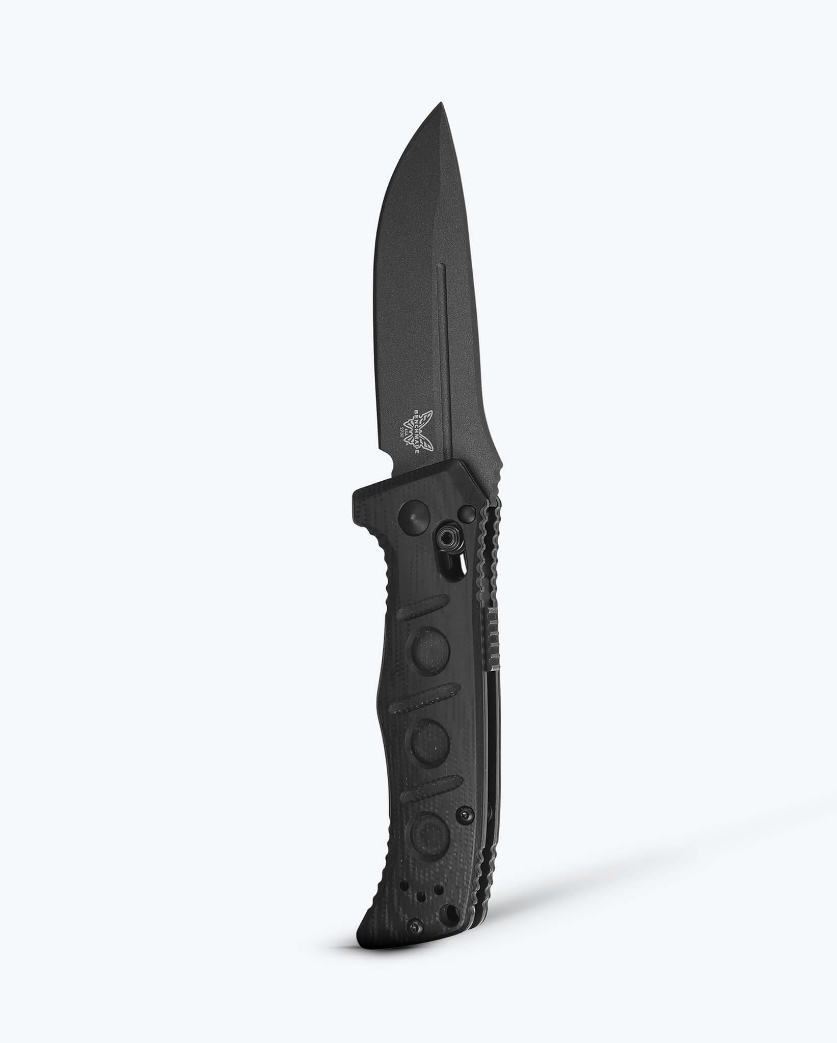 Benchmade Mini Auto Adamas® Black - MagnaCut® Tactical Knife