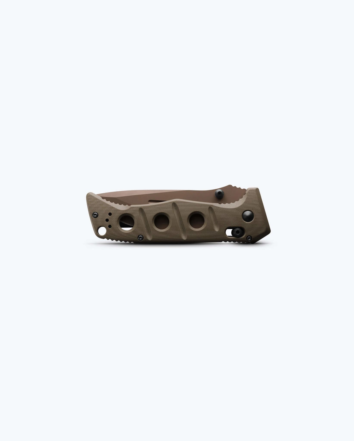Fifth product image showing the Afront of knife closed
