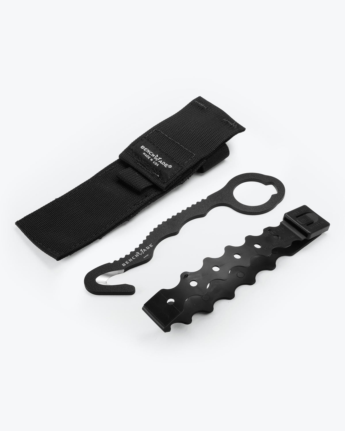 Black Emergency Kit with Hook Tool and Sheath - Complete Set | Benchmade Knife Co.