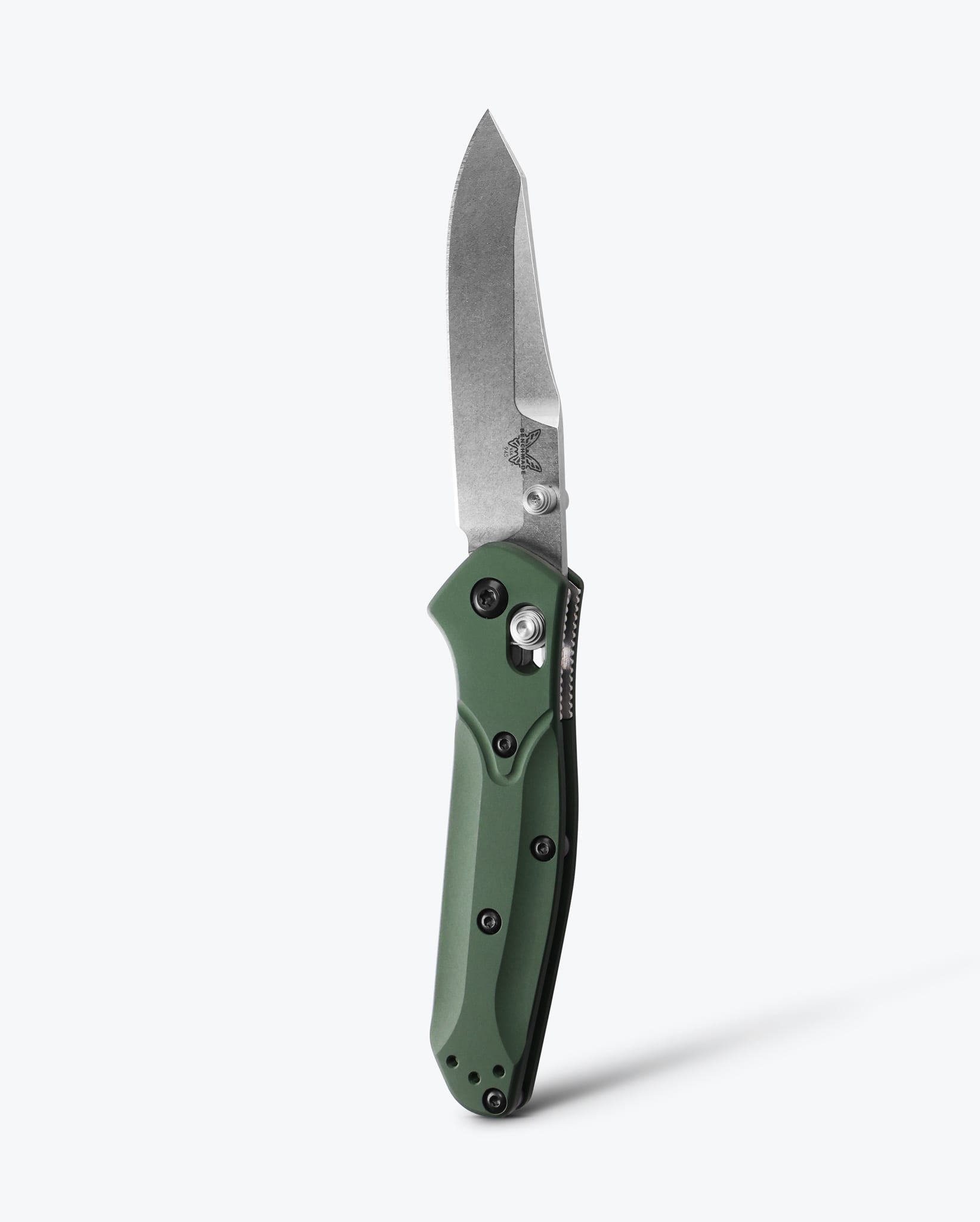 945 Mini Osborne Knife Green Aluminum - EDC Pocket Knife | Benchmade