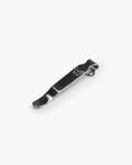 Satin Steel Deep-Carry Pocket Clip - Curved Profile View | Benchmade Knife Co.