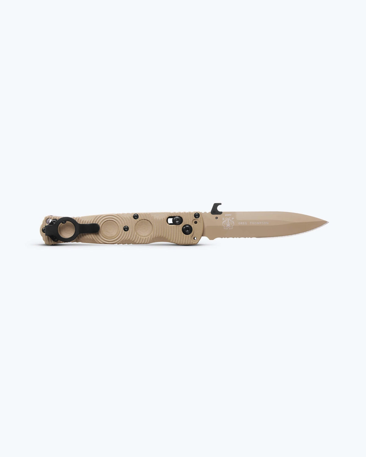 Sixth product image showing the back of knife opened