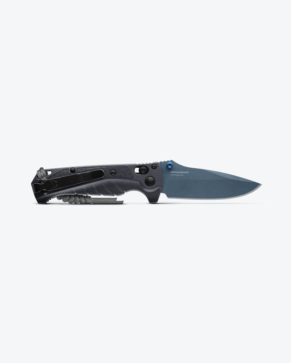 Mini Adira™ Tempest Gray Drop-Point - Open Back Profile | Benchmade Knife Co.
