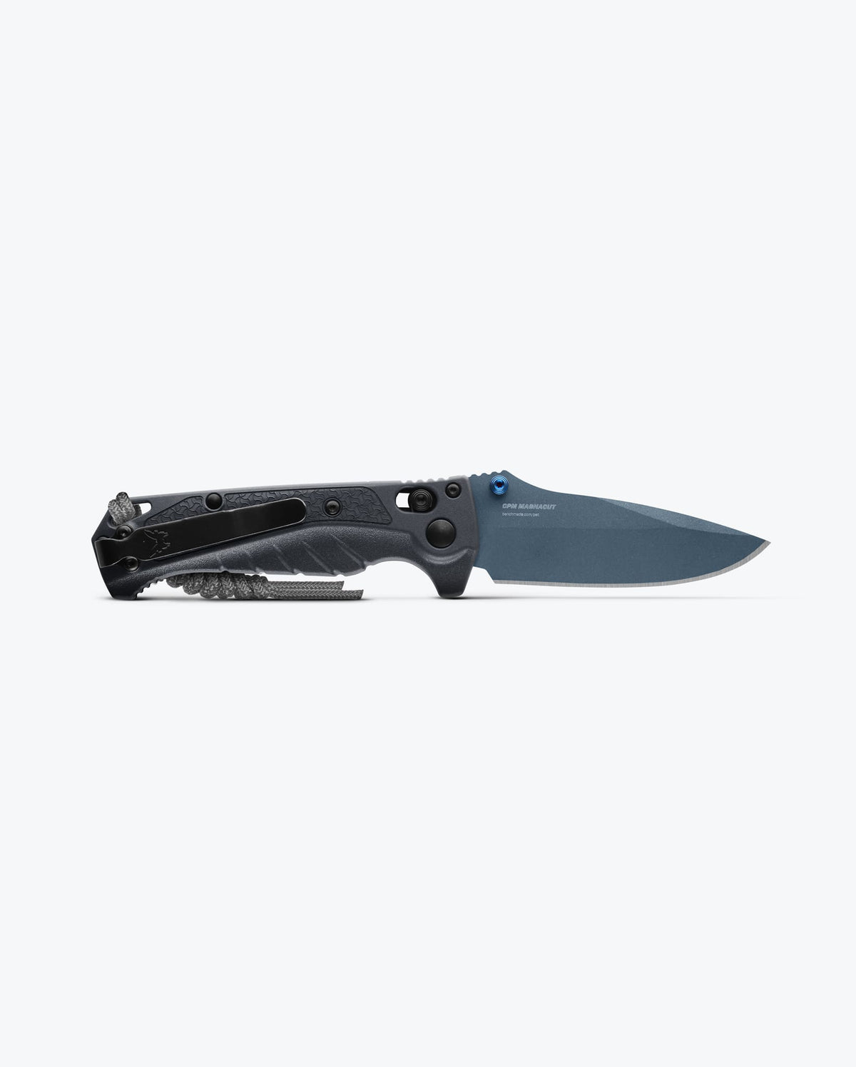 Mini Adira™ Tempest Gray Drop-Point - Open Back Profile | Benchmade Knife Co.
