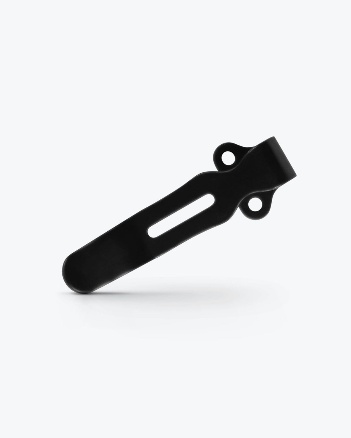 Black Oxide Mini Deep-Carry Pocket Clip - Angled Side Profile | Benchmade Knife Co.