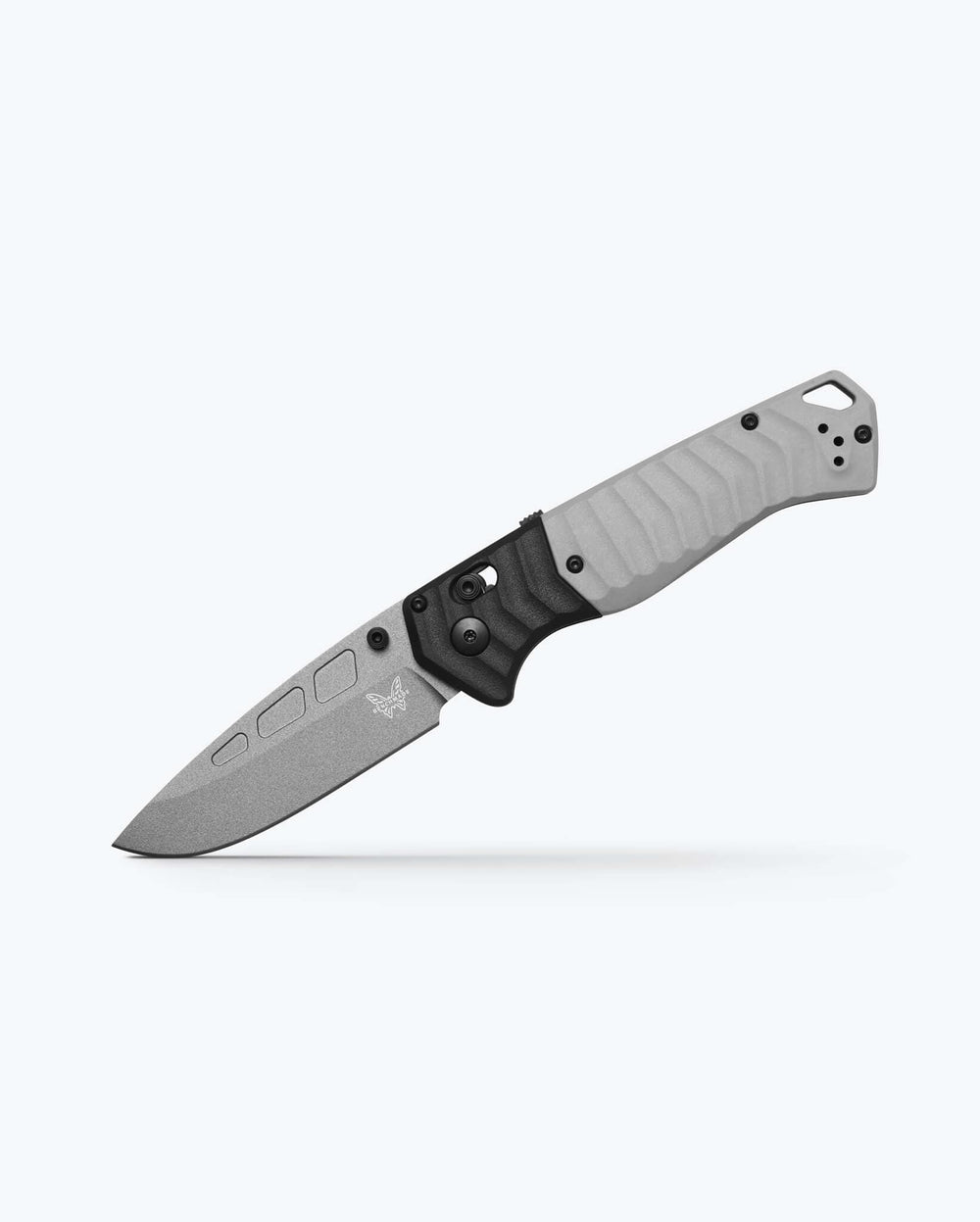 PSK® Gray Grivory® - AXIS Assist Folding Knife Side Profile | Benchmade Knife Co.