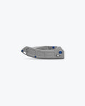 Gray Titanium Mini Narrows™ Knife Front View Closed | Benchmade Knife Co.