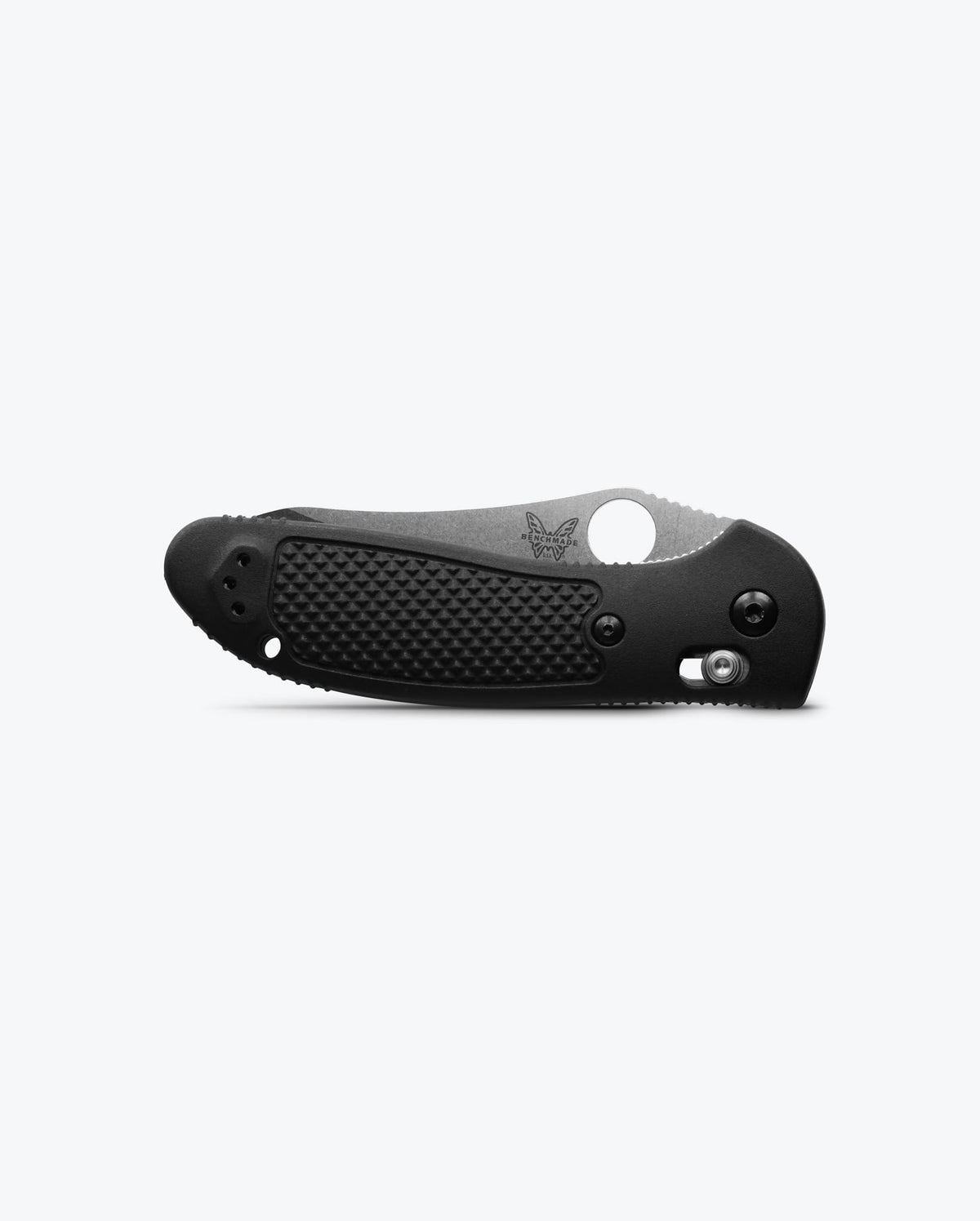 Benchmade Griptilian® Black Grivory® Sheepsfoot - Closed Front View | Benchmade Knife Co.