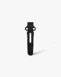 Black Oxide Mini Deep-Carry Pocket Clip - Standing Profile View | Benchmade Knife Co.