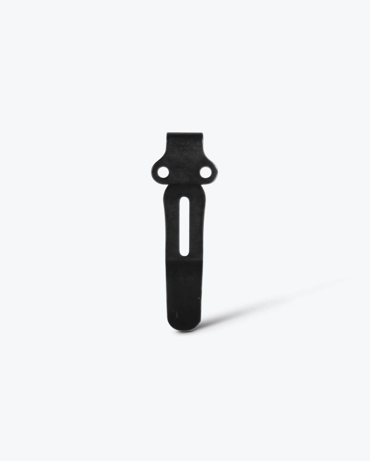 Black Oxide Mini Deep-Carry Pocket Clip - Standing Profile View | Benchmade Knife Co.