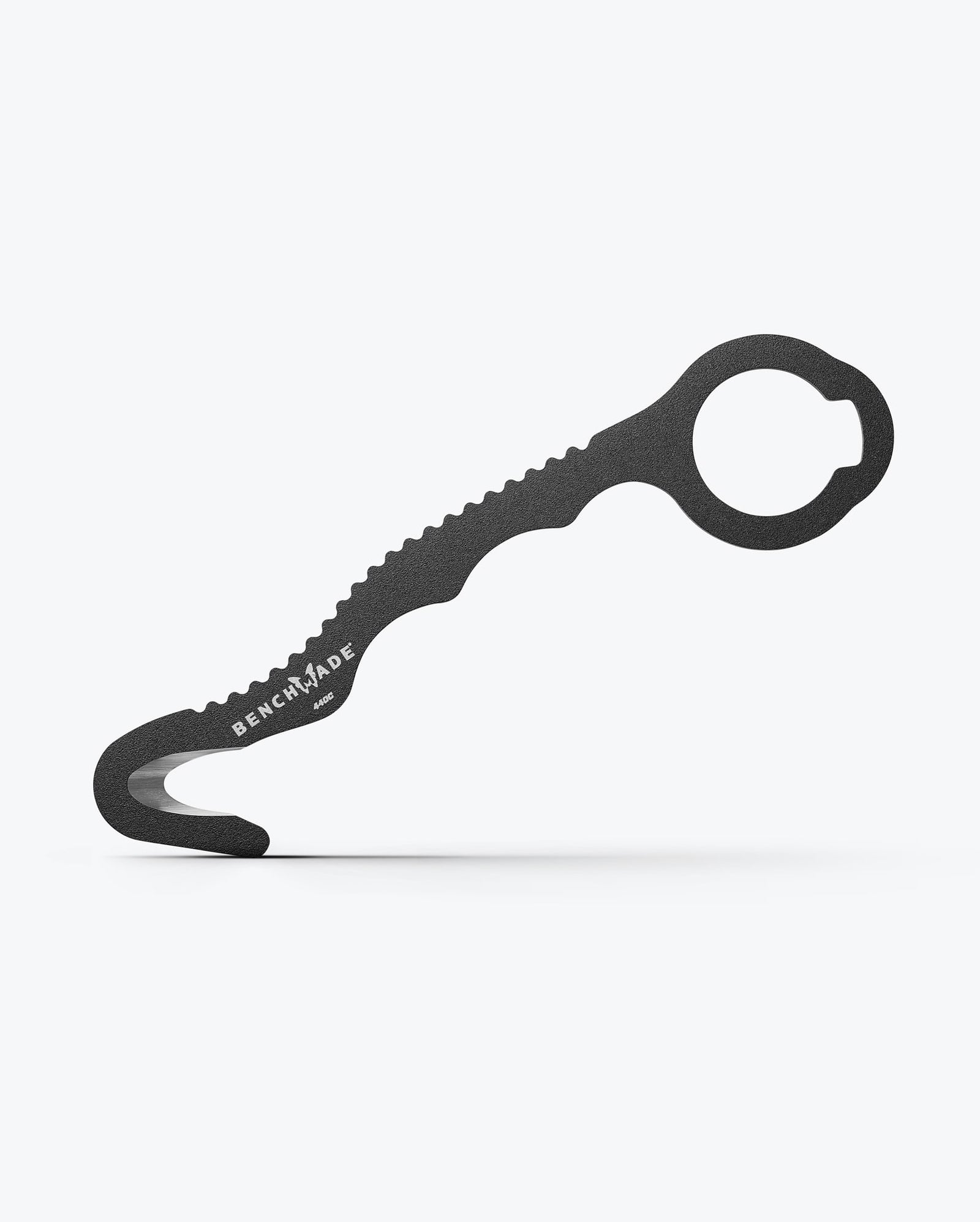 Black Benchmade 8 Hook Seatbelt Cutter - Side Profile | Benchmade Knife Co.