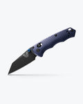 Full Immunity™ Crater Blue Aluminum Wharncliffe - Angled Tip Down | Benchmade Knife Co.