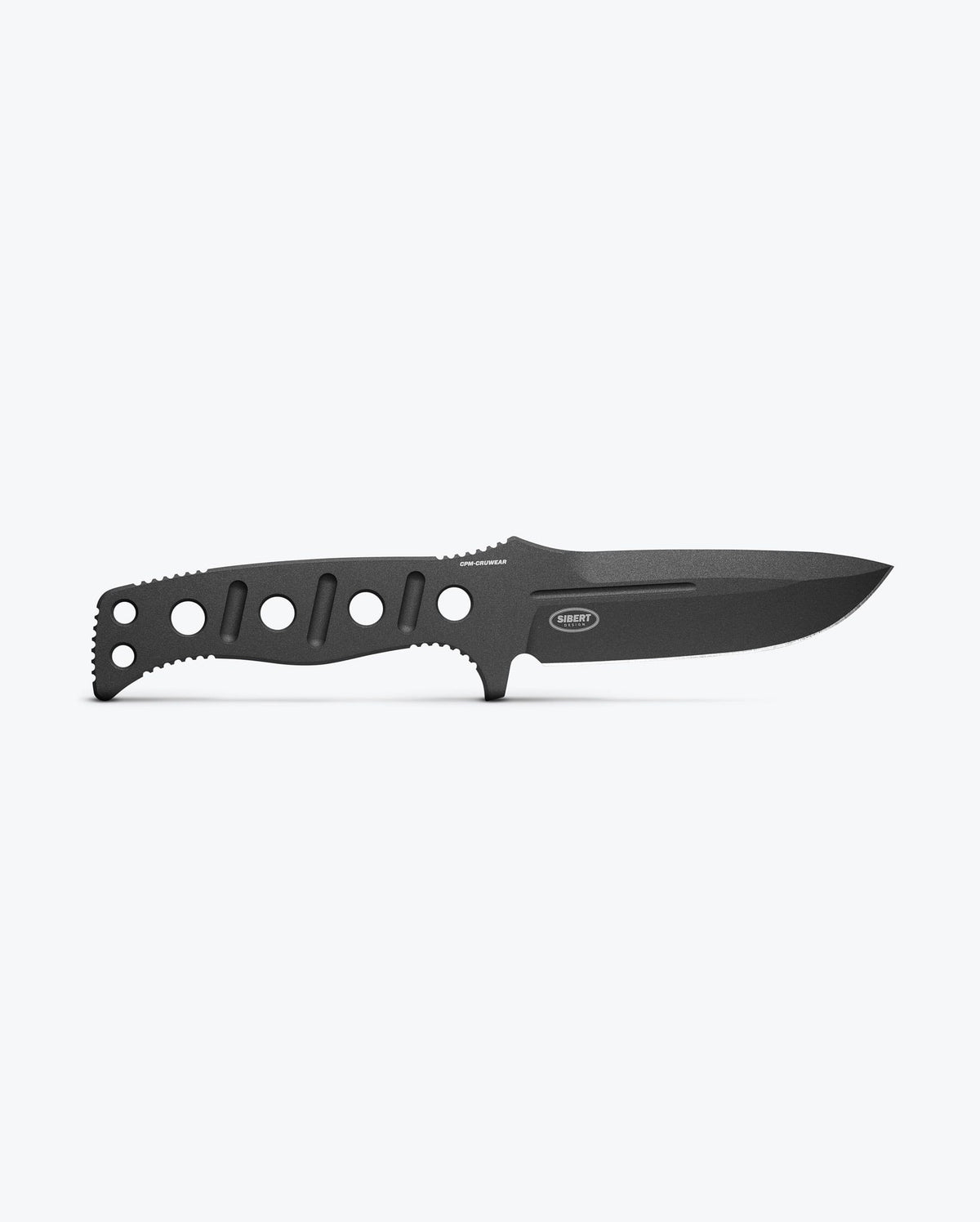 Fixed Adamas Black Paracord Drop-point - Side Profile View | Benchmade Knife Co.