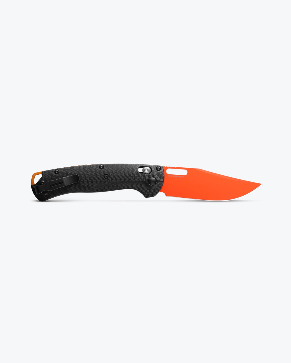 Benchmade Taggedout 15535OR-01 - Open Back Side View MagnaCut Steel | Benchmade Knife Co.