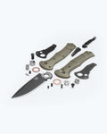 Eighth product image showing an exploded view of the knife