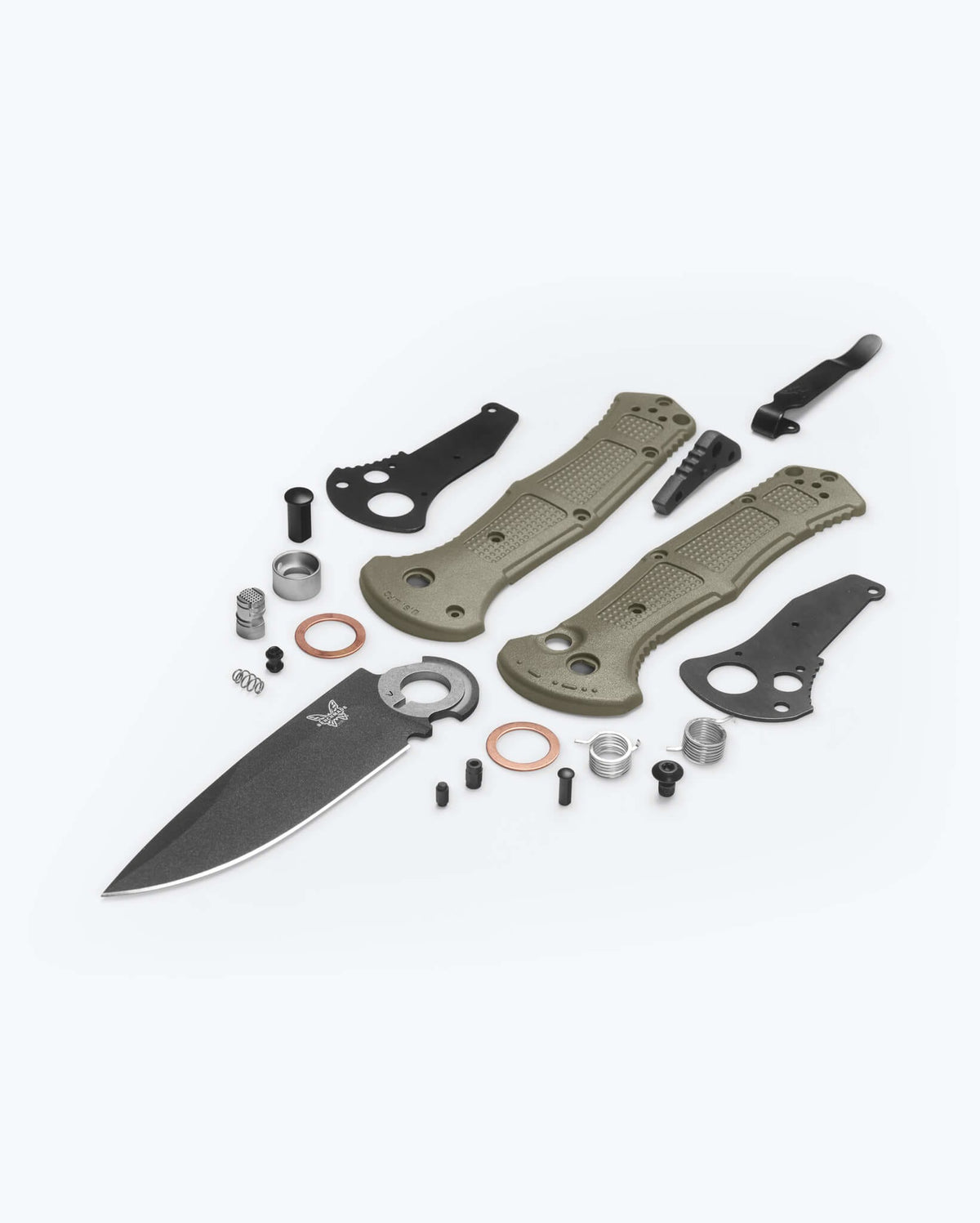 Eighth product image showing an exploded view of the knife