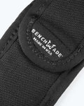 Benchmade Made in USA Logo Detail on Black Tactical Sheath | Benchmade Knife Co.