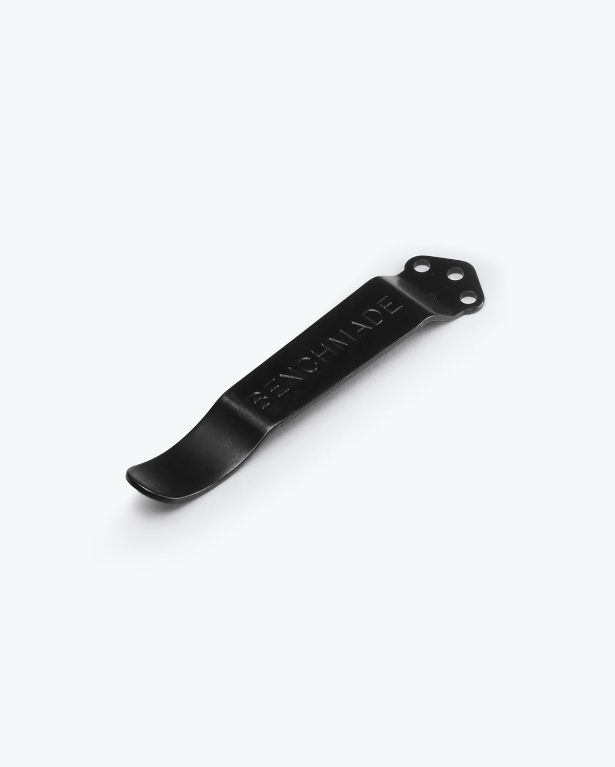 Black Oxide Standard Pocket Clip - Side Profile Close-Up | Benchmade Knife Co.