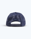 Navy Benchmade Logo Hat - Back View with Mesh Panels & Richardson Tag | Benchmade Knife Co.