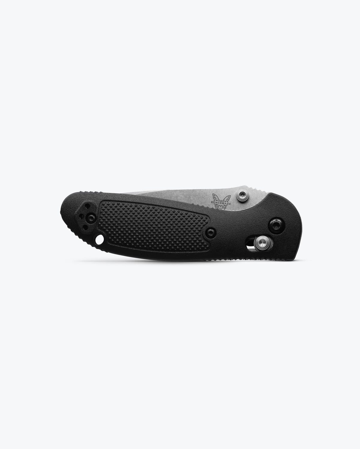Mini Griptilian® Black Grivory® Drop-point - Closed Profile View | Benchmade Knife Co.