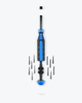 Benchmade Multi-Bit Screwdriver Kit - Exploded View with All Bits | Benchmade Knife Co.
