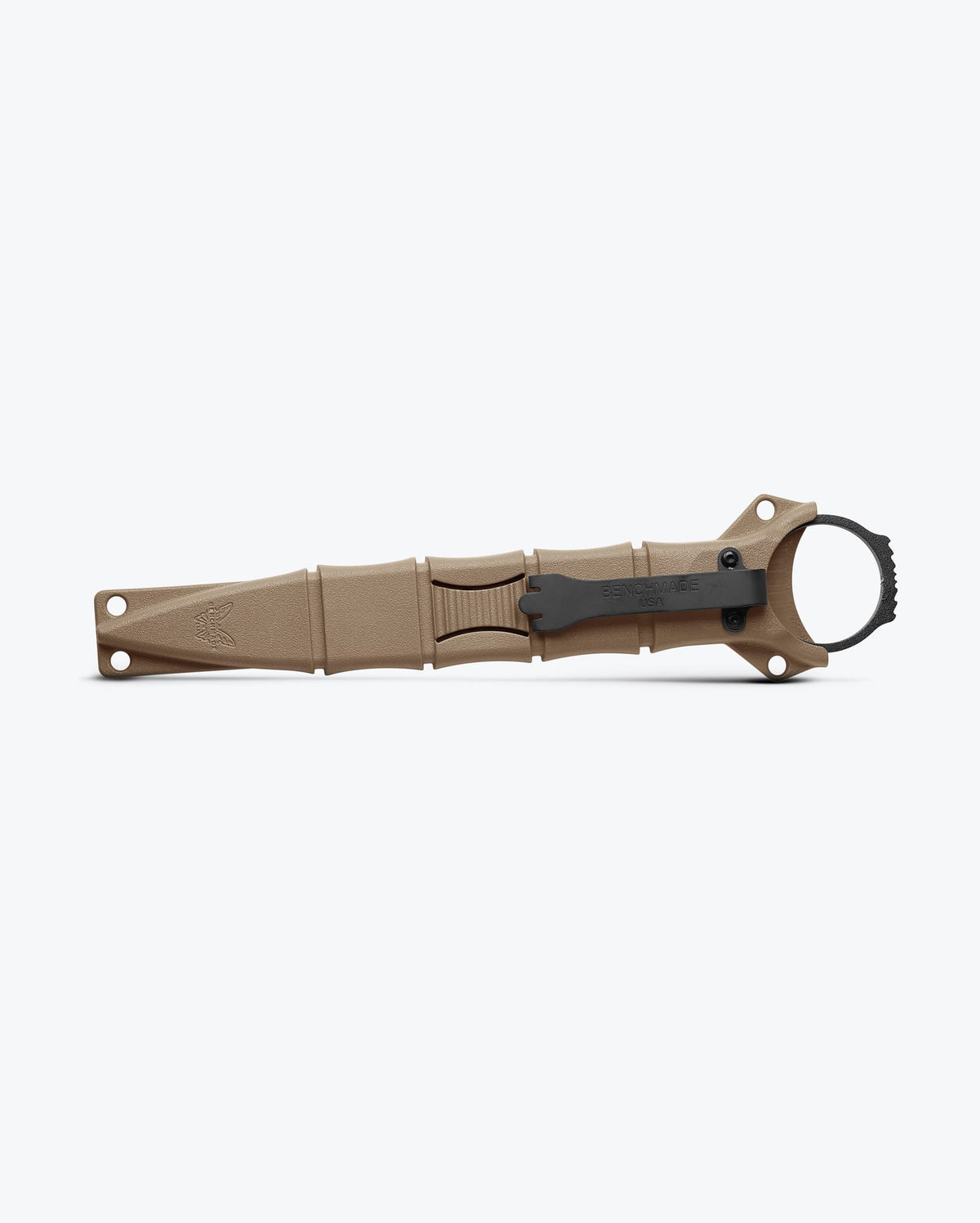 Sand SOCP® Dagger tactical knife shown in sheath from side - Benchmade Knife Co.