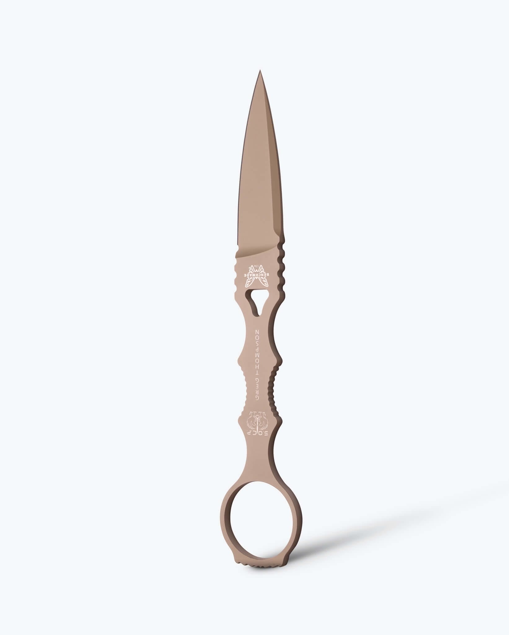 SOCP® Dagger Sand Spear-Point - EDC Self-Defense Knife | Benchcmade