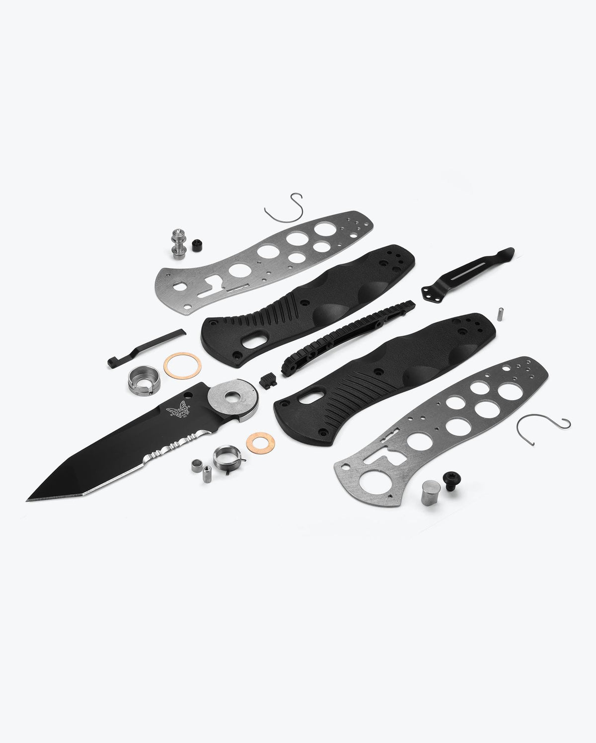 Benchmade Barrage 583SBK - Exploded Parts Assembly View | Benchmade Knife Co.