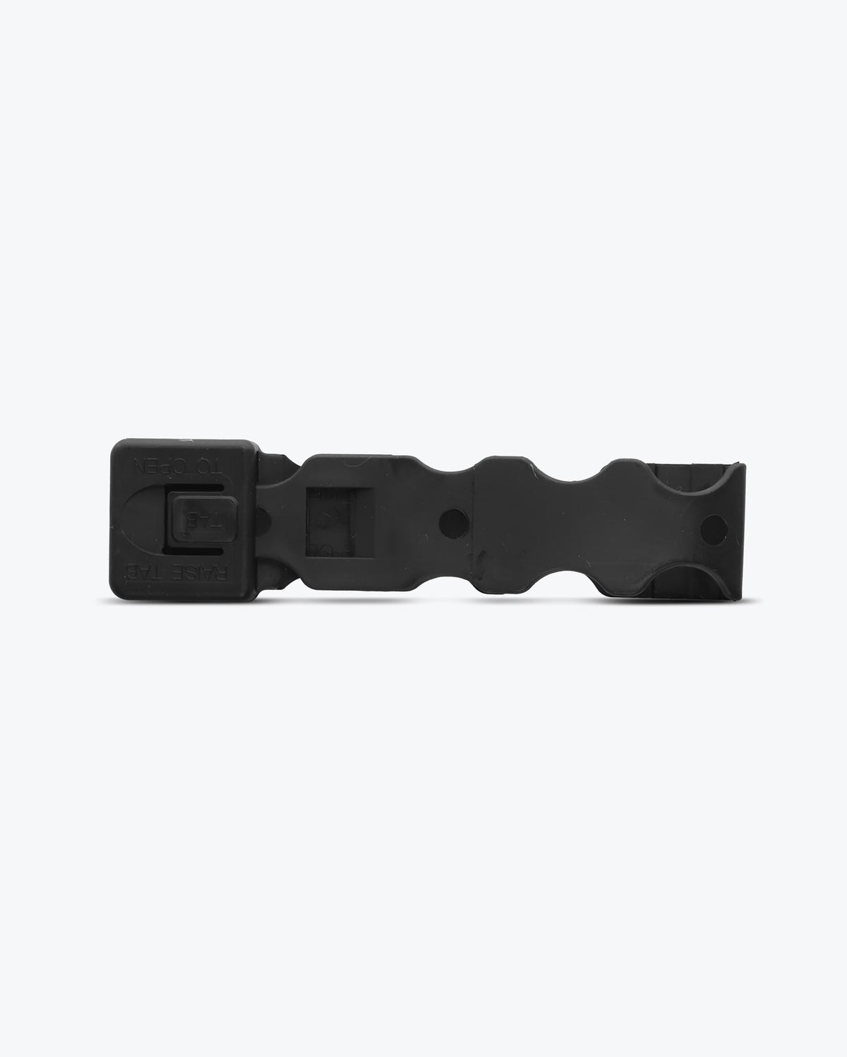 Black 7 Hook Pouch - Flat Back View Showing MOLLE Closure | Benchmade Knife Co.