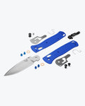 Blue Grivory Benchmade Bugout 535 - Exploded Parts View | Benchmade Knife Co.