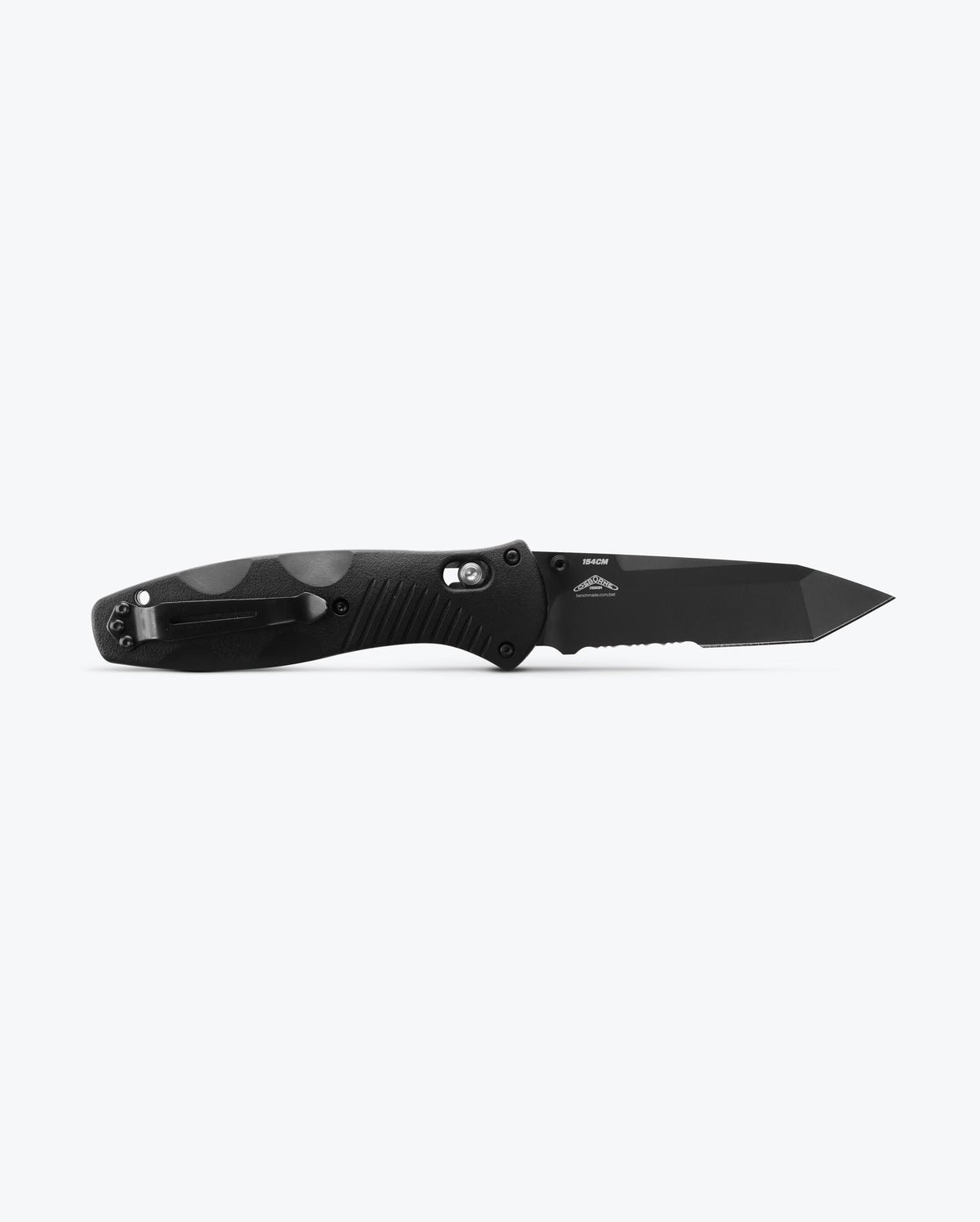 Benchmade Barrage Black Valox® 583SBK - Back Side Open View | Benchmade Knife Co.