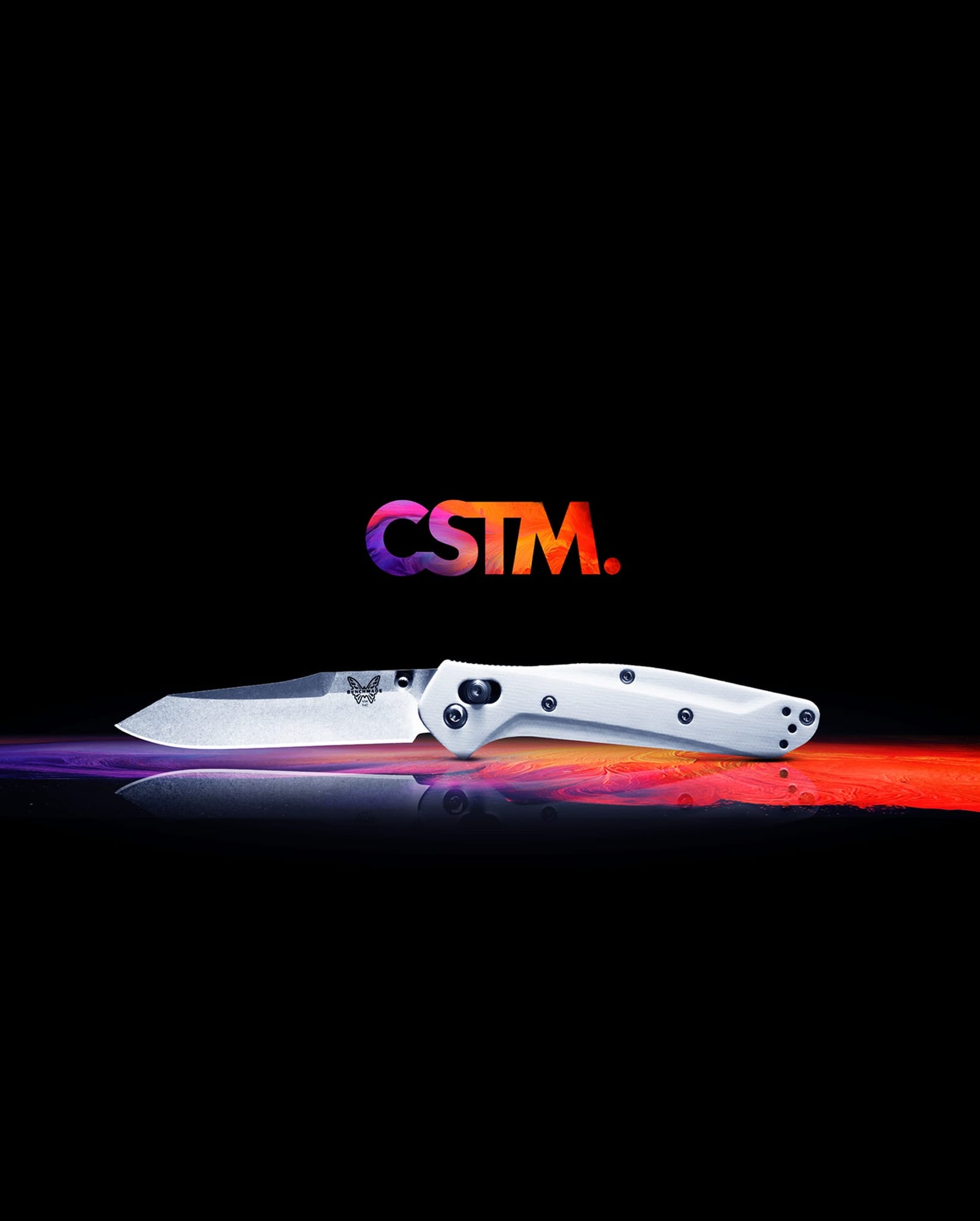 Sixth product image showing the back of knife opened