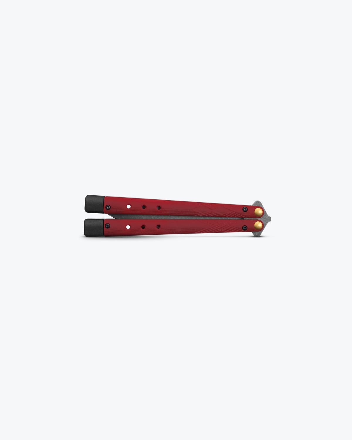 Necron™ Ruby Red G10 - Closed Front View | Benchmade Knife Co.