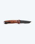 Bailout Burnt Copper Aluminum SBK Tanto Open - Rear Profile | Benchmade Knife Co.