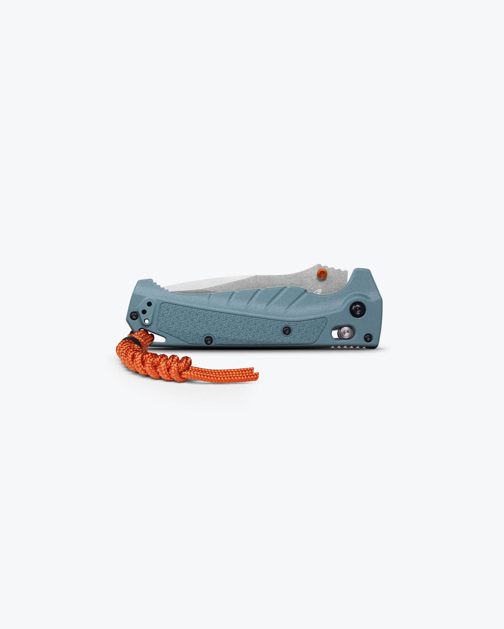 Depth Blue Adira™ Drop-Point Closed Folding Knife - Side View | Benchmade Knife Co.