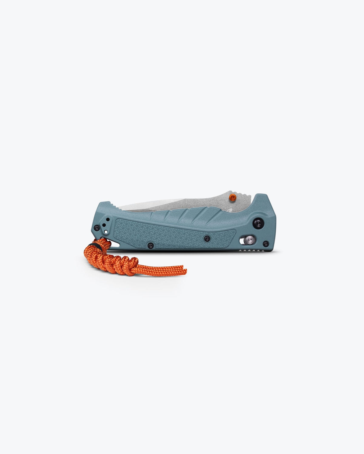 Depth Blue Adira™ Drop-Point Closed Folding Knife - Side View | Benchmade Knife Co.