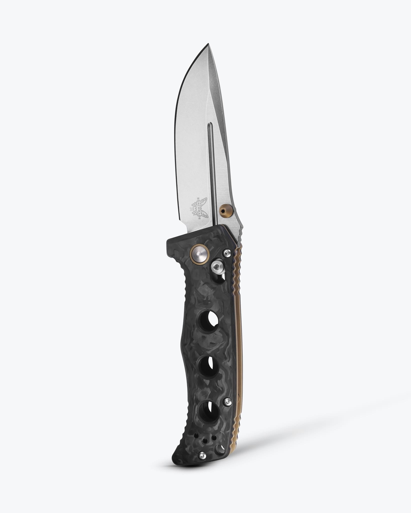 Mini Adamas® Marbled Carbon Fiber – Tactical Combat Knife | Benchmade