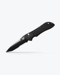 Black Auto Stryker® Tactical Knife - Angled Open Position | Benchmade Knife Co.