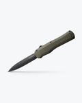 Benchmade Autocrat® OD Green G10 Tactical OTF - Angled Side Profile | Benchmade Knife Co.