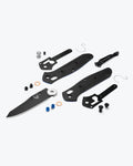 Benchmade Mini Osborne Black & Blue G10 - Exploded Parts View | Benchmade Knife Co.